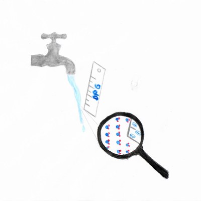 © DPG / Sarah Bäumler 078-Sarah-Baeumler-elektrostatisch-abgelenkter-Wasserstrahl.jpg