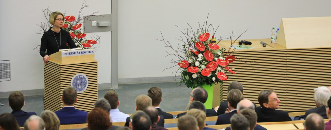 Festakt auf der DPG-Frühjahrstagung in Rostock