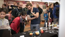 Ausstellung von Experimenten