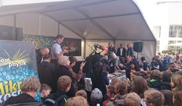 Großer Andrang bei den Highlights der Physik