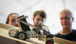 Experiment mit einem Fahrzeug