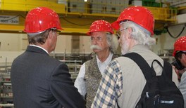 Jean Pütz mit Edward G. Krubasik