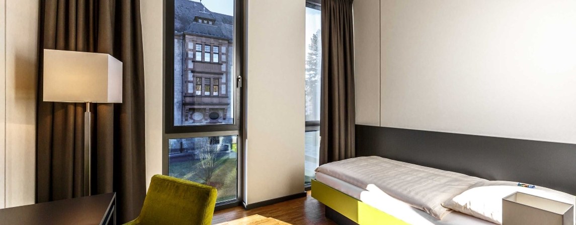 Zimmer im Obergeschoss des Gästehauses