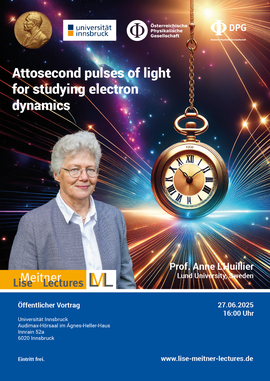 Poster der Lise-Meitner-Lecture 2025