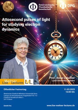 Poster der Lise-Meitner-Lecture 2025
