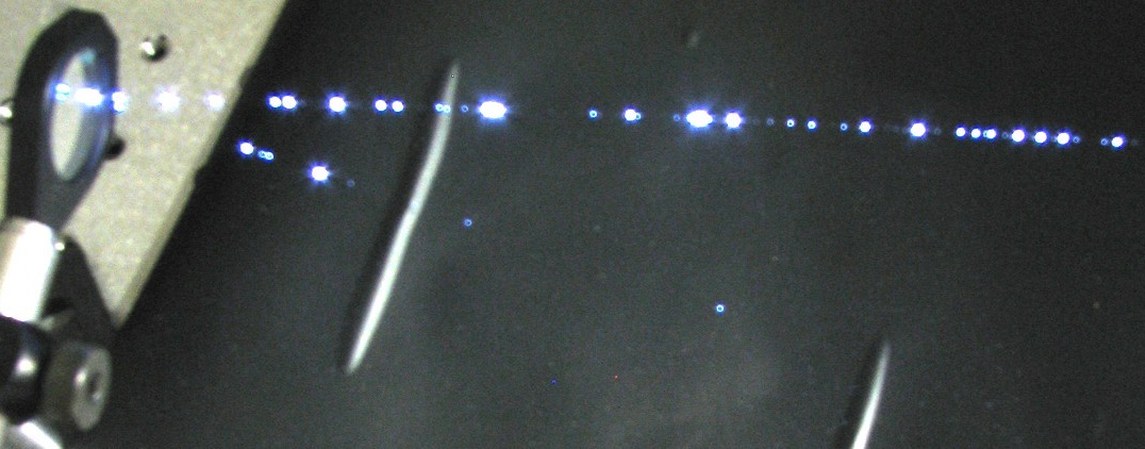 Demonstration der Laserstrahlungsresistenz