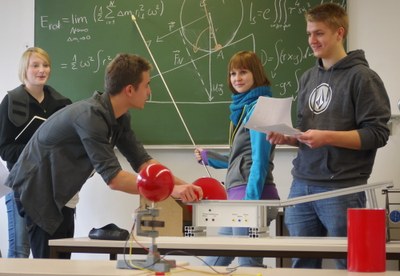 Versuch "Trägheitsmoment" im 1. Semester