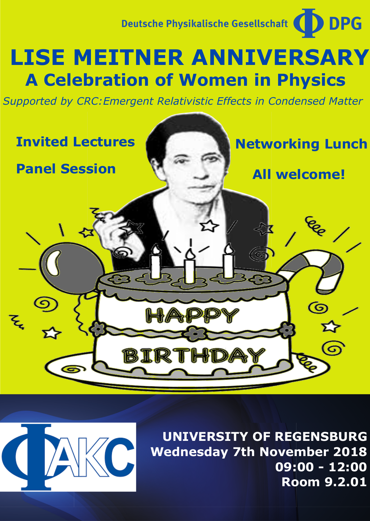 Lise-Meitner Anniversary Regensburg