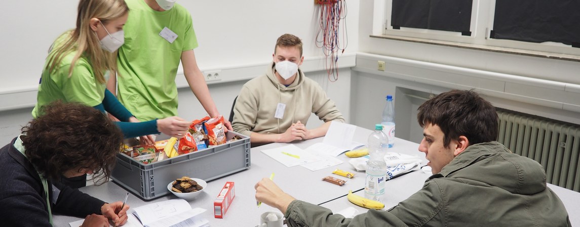 Während des Wettbewerbs