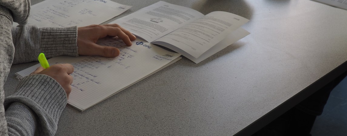 Während des Wettbewerbs