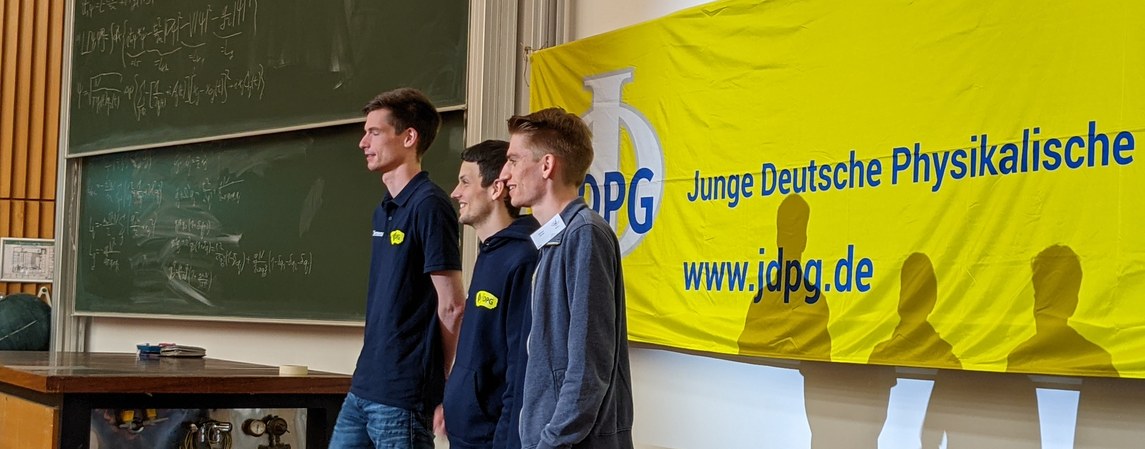 Die drei Hauptorganisatoren