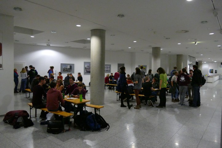 Austausch mit Instituten - PhysicsSlam18;  ©DPG / Gimm 2018