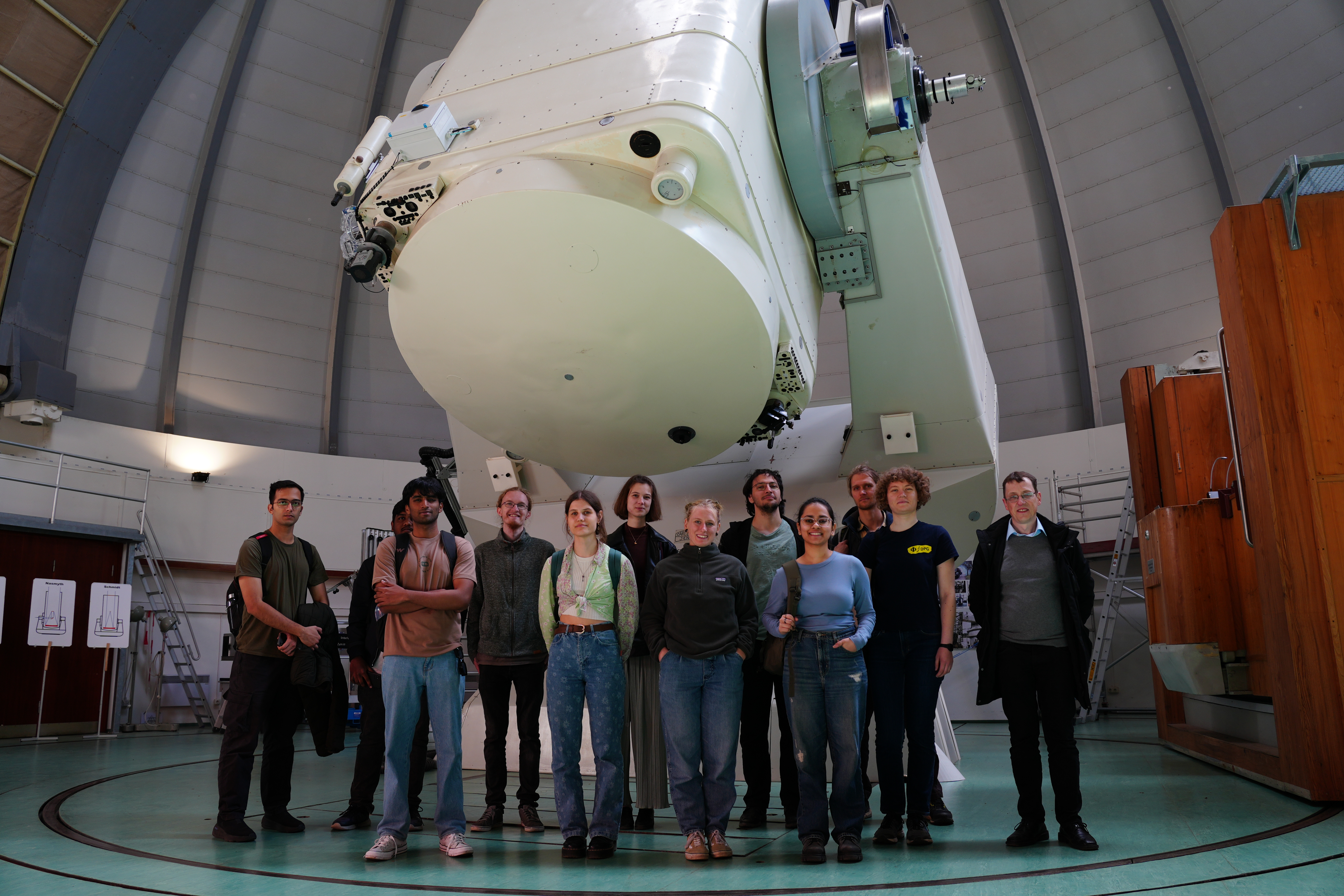 Gruppenbild Besichtigung TLS