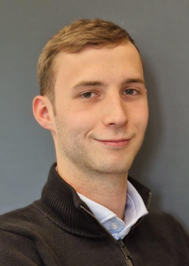 Portrait of Aaron Kreis, Vice Chair of the jDPG Regional Group Saarbrücken