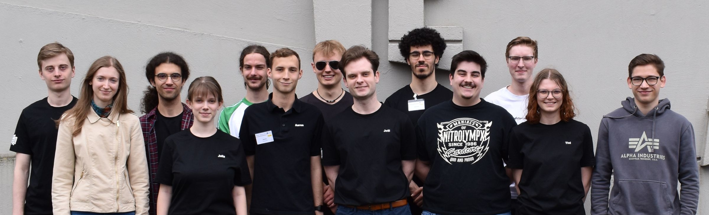 jDPG Regionalgruppe Saarbrücken – Gruppenbild Gruppenfoto der jDPG Regionalgruppe Saarbrücken vom 24.05.2025 (Offener Campus der UdS)