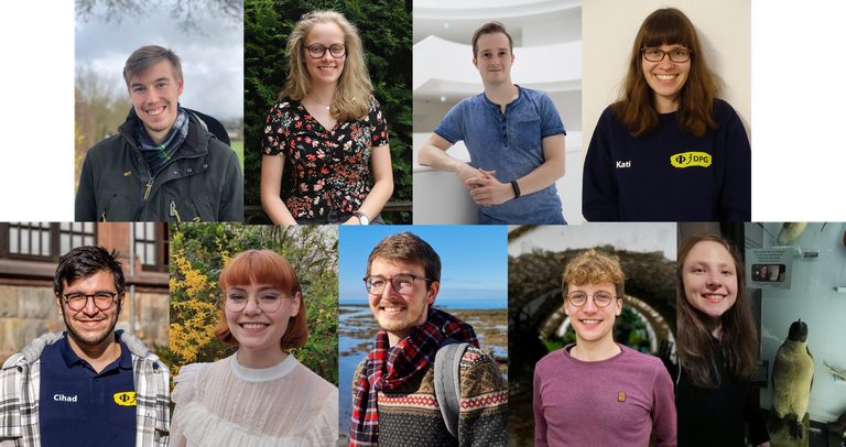 Active members of the A-Team Mental Health: Sebastian Pape,  Inga Woeste, Andreas Geilen, Katharina Adrian,  Cihad Gözsüz, Johanna Putzer, Jonah Nitschke, Steven Becker und Anja Beck.