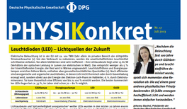 Leuchtdioden (LED) – Lichtquellen der Zukunft