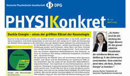 Dunkle Energie – eines der größten Rätsel der Kosmologie