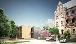 Fototermin: Grundsteinlegung für das neue Gästehaus des Physikzentrums Bad Honnef