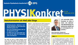 Naturkonstanten künftig als Maß aller Dinge