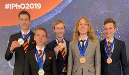 Medaillen für das deutsche Team bei der Internationalen PhysikOlympiade 2019 in Tel Aviv