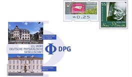 Gedenkbriefumschlag „175 Jahre DPG“