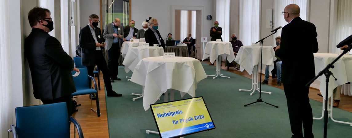 Jubel zum Physiknobelpreis 2020