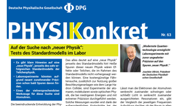 Auf der Suche nach neuer Physik im Labor