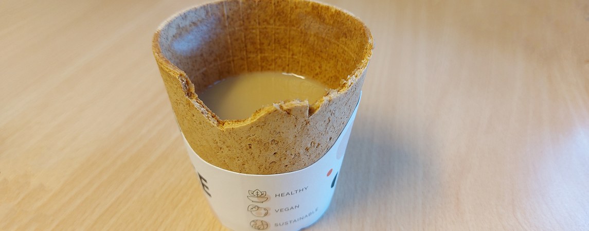 Nachhaltiger Knusperbecher aus Regensburg