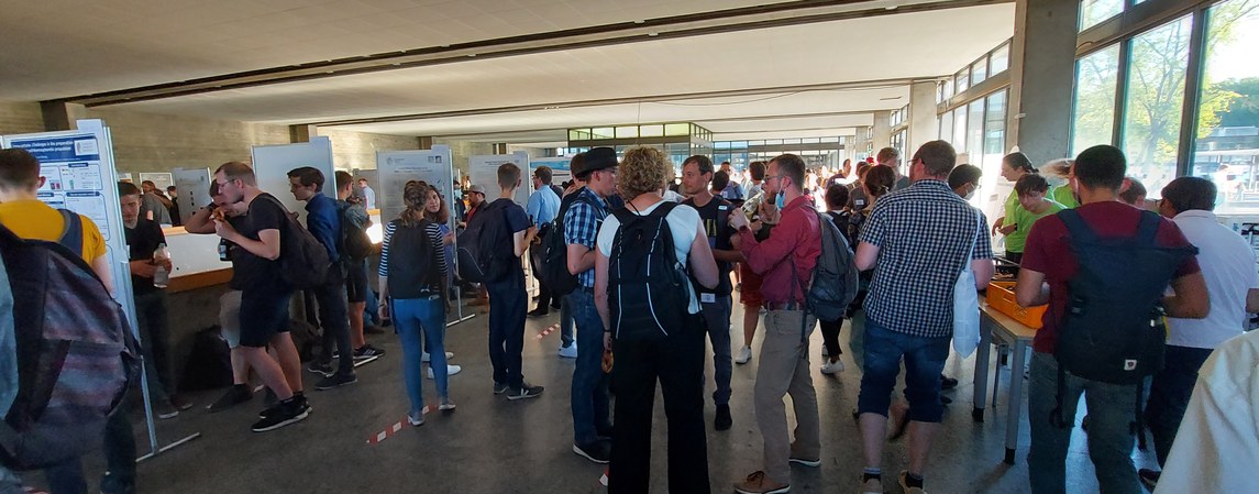 Postersession auf der Tagung in Regensburg