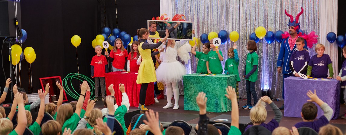 Lautstarke Begeisterung für die Physik