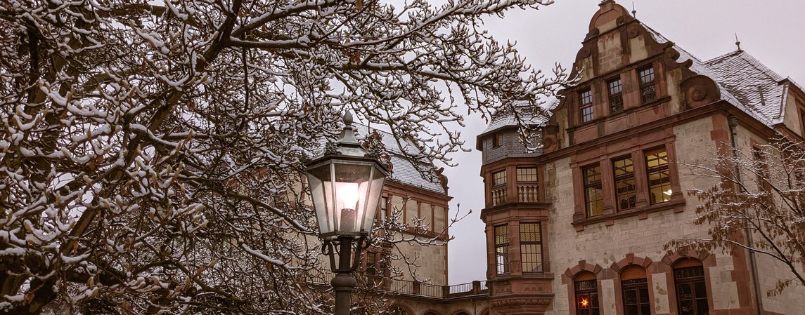 Wir enden wintermärchenhaft ...