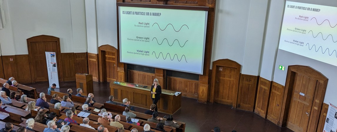 Anlässlich der 15. Lise-Meitner-Lecture ...