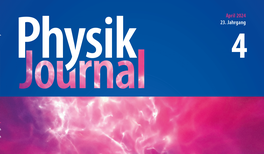 Physik Journal 2024/04