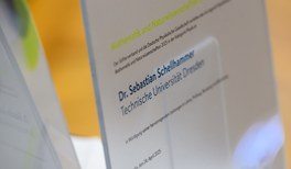 Der Ars legendi-Fakultätenpreis für Physik ging an Dr. Sebastian Schellhammer