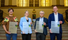 Die Preisträger:innen des Ars legendi-Fakultätenpreises 2025